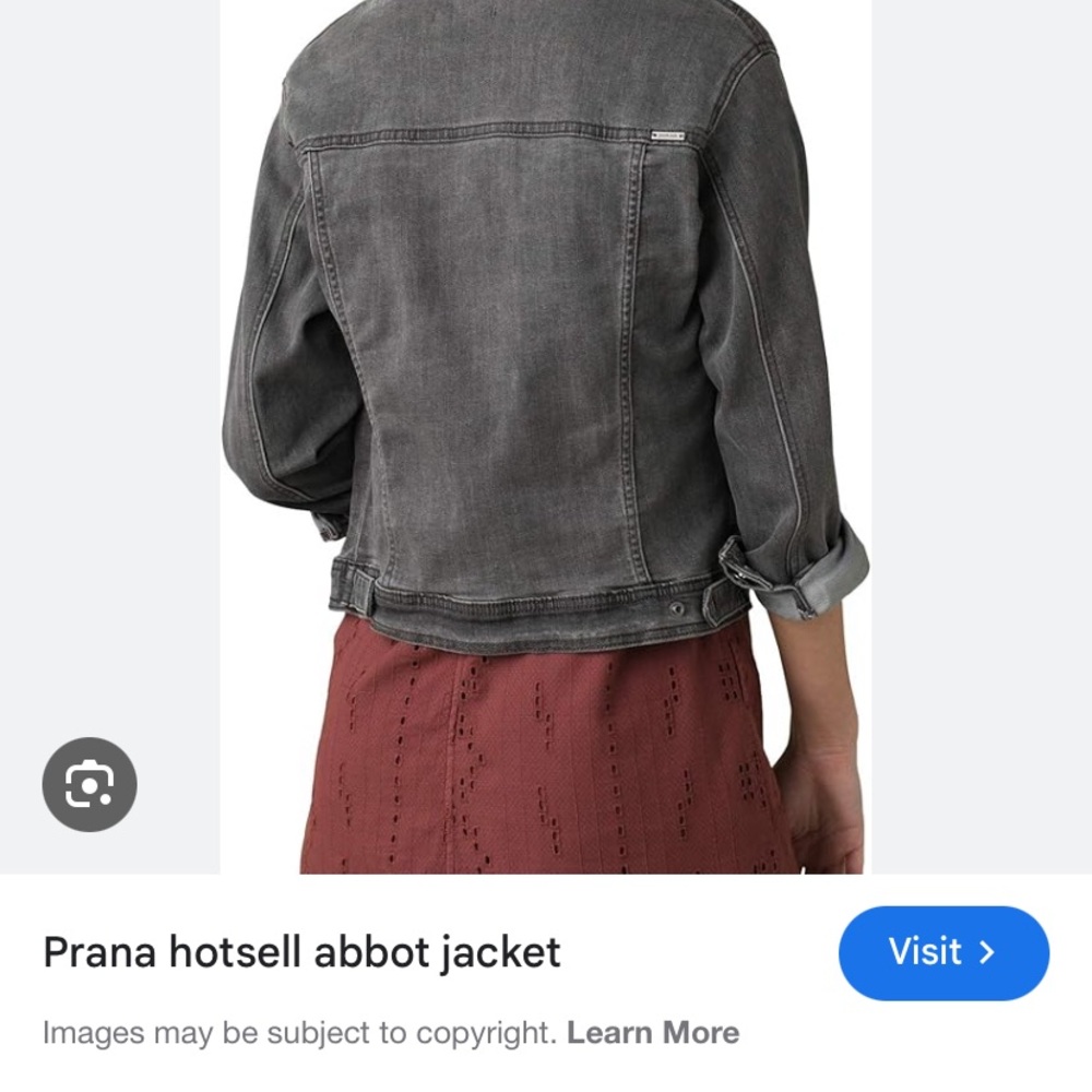 Prana Gray Abbot Jean Jacket - Picture 3 of 5